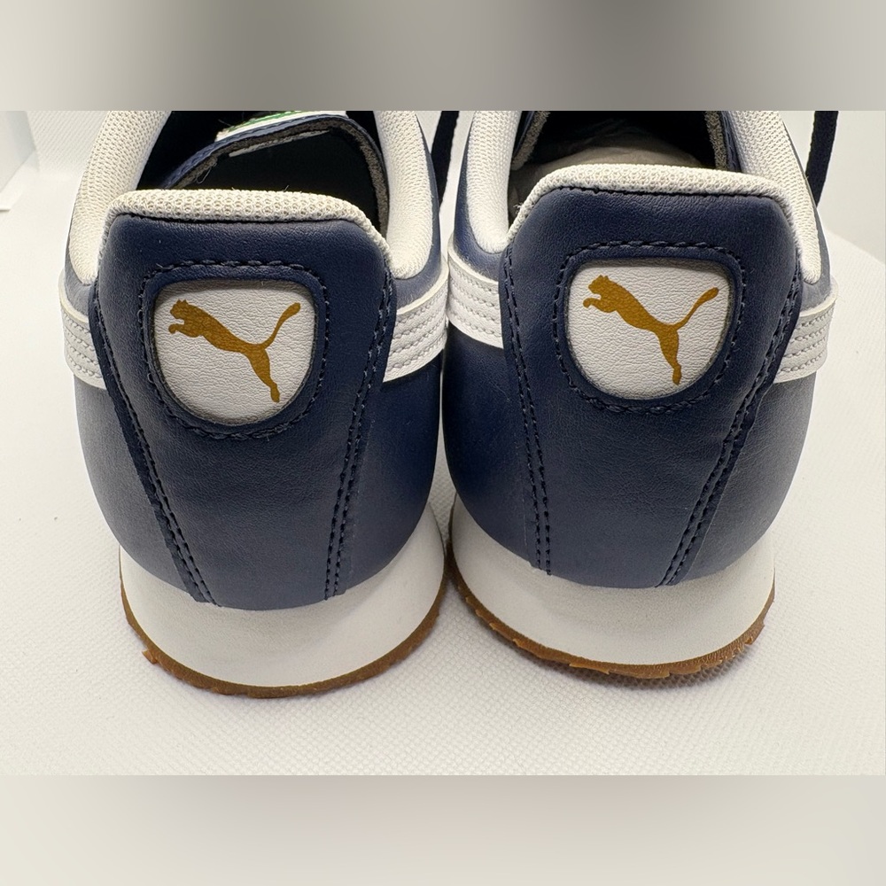 Puma Boy's Navy Sneakers ***NEVER WORN - Picture 5 of 8